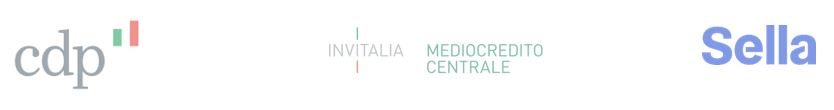 logo cdp invitalia mediocredito sella